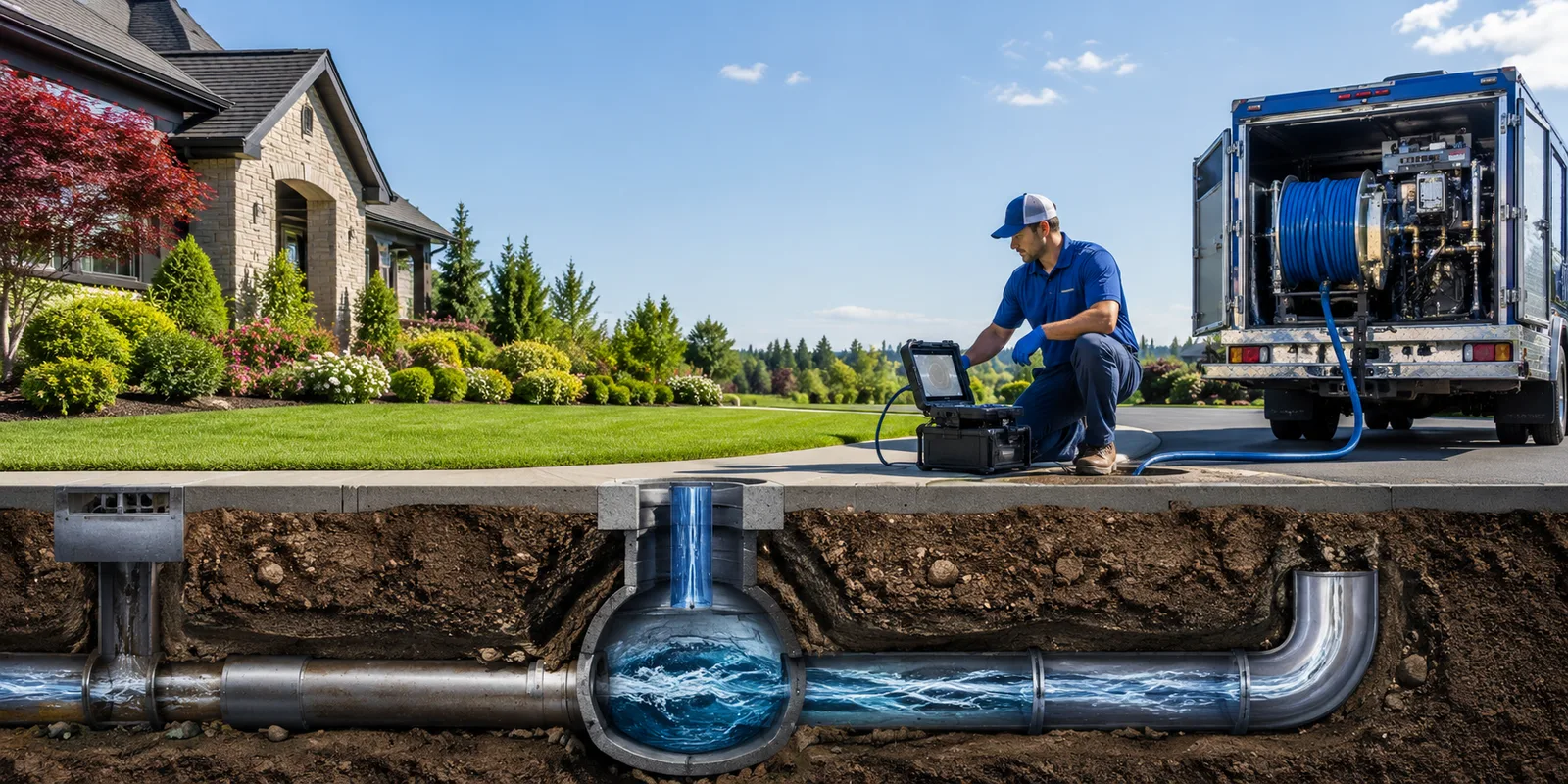Drainage restoration information for Baden, PA